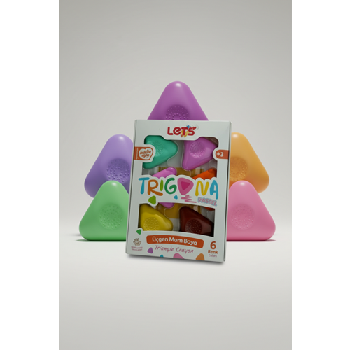 Lets Mum Boya 6 Pastel Renkler Trigona L03001
