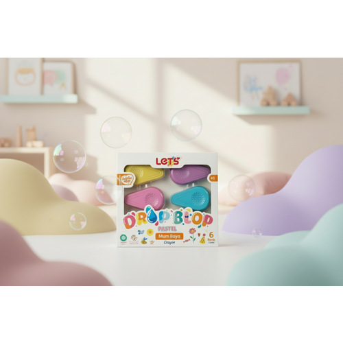 Lets Mum Boya 6 Pastel Renkler Dropblop L03002