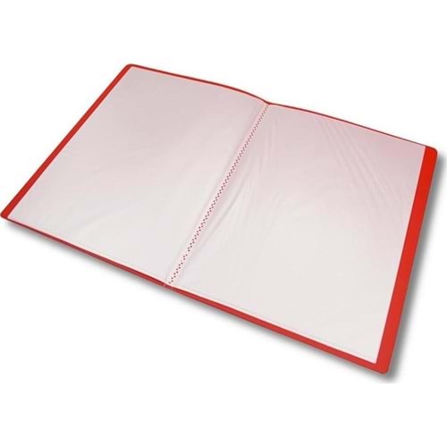 Ofica Katalog (Sunum) Dosyası 10 Lu Kırmızı (1 Adet)