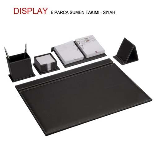 Gıpta Sümen Takımı 5 Parça Display Siyah 7101 4-7101000-2071