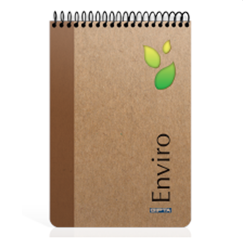 Gıpta Bloknot Enviro Spiralli Sert Kapak Çizgili 100 YP 17x24 2347