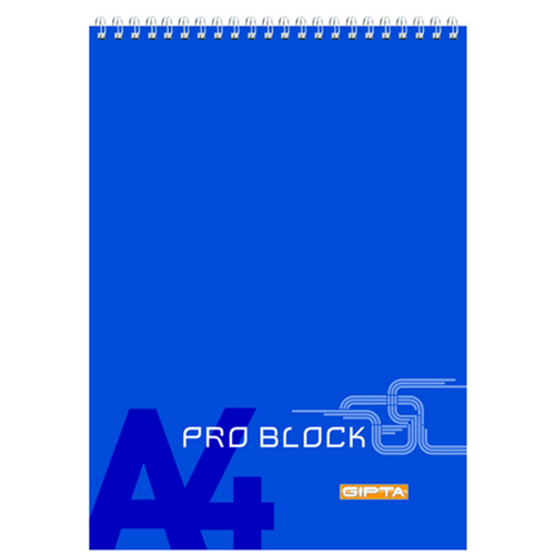 Gıpta Bloknot Pro-Block Spiralli Karton Kapak Çizgili 40 YP A6 1498 (1 Adet)