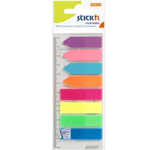 Hopax Stickn İndeks 25 Yaprak 8 Renk 4-2134600-5001 (1 Adet)