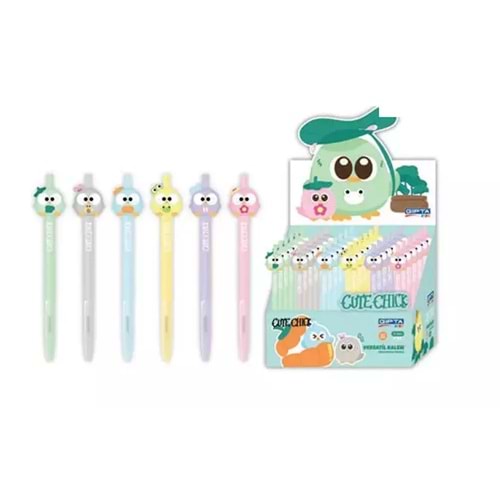 Gıpta Versatil Kalem-Cute Chıck 0.7 MM 24 Lü K1902