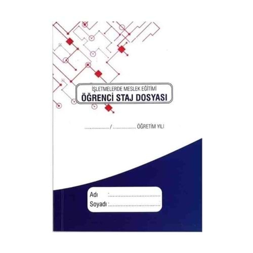 Gülpaş Öğrenci Staj Dosyası Meslek Liseleri İçin 216