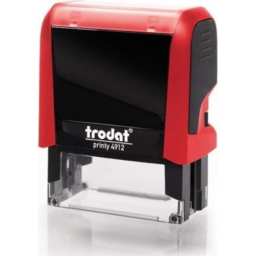 Trodat Standart Kaşe Otomatik 47x18 Karışık Kasa Mavi Keçe 4912