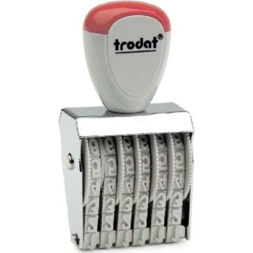Trodat Numaratör 4 MM 6 Hane 1546