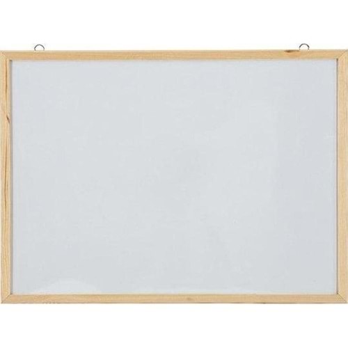 İnter Yazı Tahtası Duvara Monte Ahşap Çerçeve Laminant 45x60