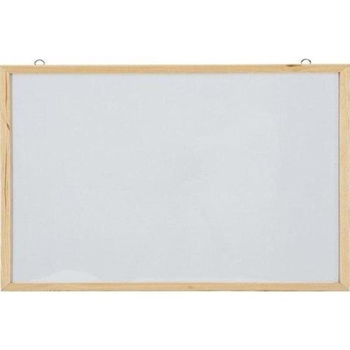 İnter Yazı Tahtası Duvara Monte Ahşap Çerçeve Laminant 60x90