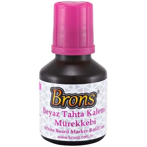 Brons Tahta Kalemi Mürekkebi Pembe 30 CC (1 Adet)