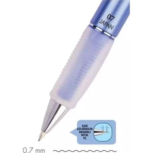 Serve Versatil Kalem Deep 0.7 MM Metalik Krıstal Violet (1 Adet)