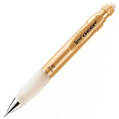 Serve Versatil Kalem Deep 0.7 MM Metalik Asıl Altın (1 Adet)