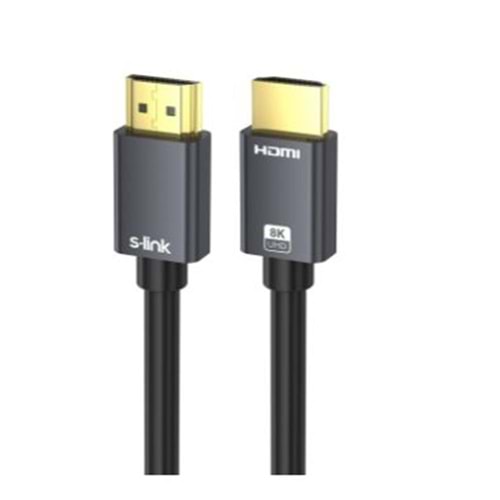 S-link SL-HM8K080 HDMI TO HDMI 80m v2.1 8K60 HZ 4K 120HZ Fiber Kablo