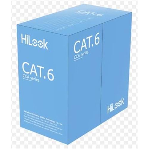 Hilook NC-1LN6UU-CCA CAT6 U-UTP 24 AWG 305 Metre Ağ Kablosu, CCA, 0,57 mm
