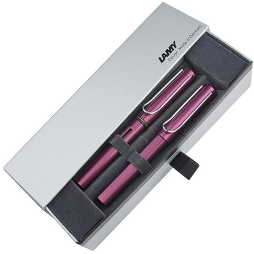 Lamy Takım Kalem Dolma+Roller Kalem Al-Star Siyah-Mor 29-M-329