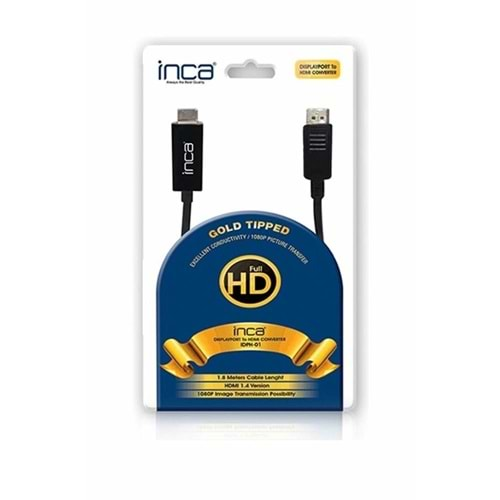 Inca IDPH-01 Displayport To Hdmı 1,8mt