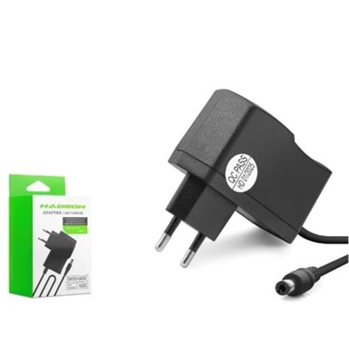 HADRON HD8412 Modem Router Adaptörü 10W 5V 2A 5.5x2.5 mm Siyah