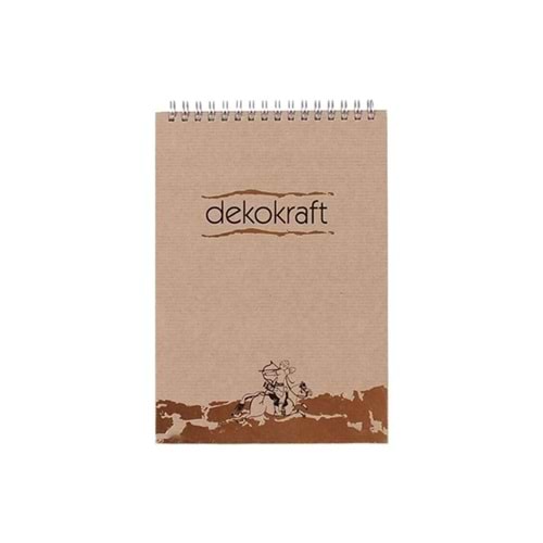Keskin Color Bloknot Dekokraft Spr A4 100 YP Düz 144000-99