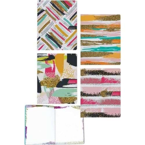 Keskin Color Defter Ciltli Bind-Note Stone 20x25 80 YP Kareli 410814-99