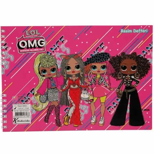Lol Omg Resim Defteri 17x25 15 YP 300115-79 (1 Adet)