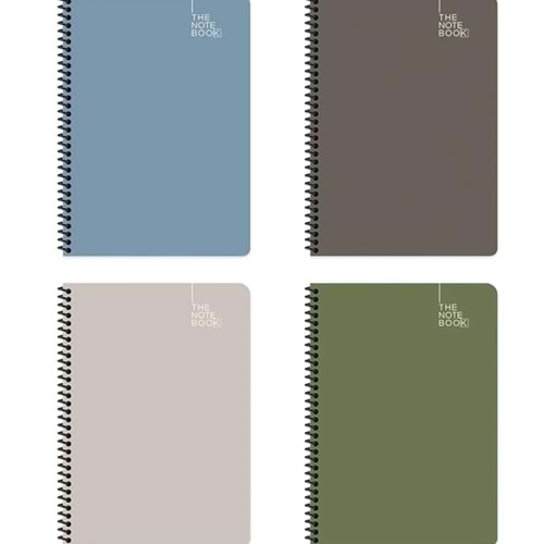 Keskin Color Spiralli Sert Kap. The Notebook 17x24 120 YP Çiz. 410441-99