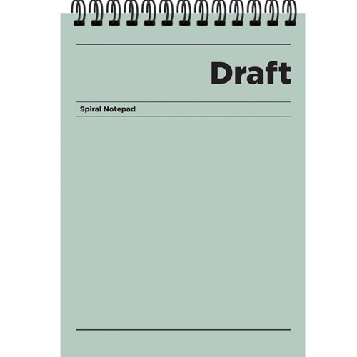 Keskin Color Bloknot Hafif Kağıt Karton Kapak Draft A5 80 Yp.Kar.