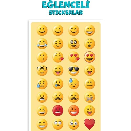 Keskin Color Puffy Sticker Orta Boy Emoji 221200-99