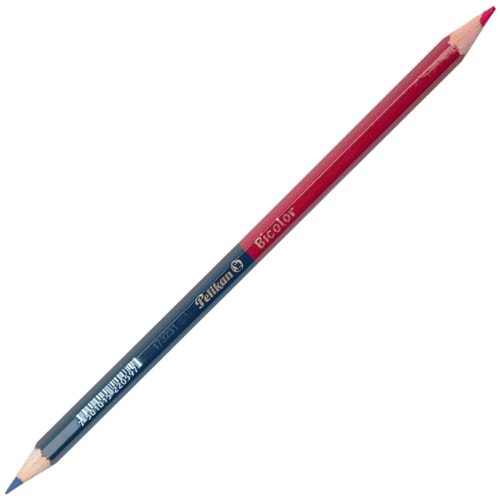 Pelikan Başlık Kalemi Kırmızı-Mavi 2 Uçlu (1 Adet)