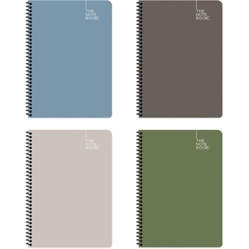 Keskin Color Defter 17x24 96 Yp.düz Spr.Srt Kap.the Notebook