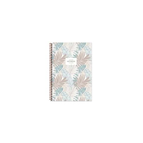 Keskin Color Defter A6 50 Yp.çiz.krtn Kp.spr.la Plume Leaves