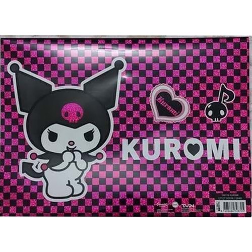 Keskin Color Çıtçıtlı Dosya Plastik Kuromi A4 (1 Adet)