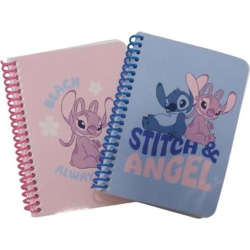 Lilo&stitch Bloknot Spiralli A6 80 Yp Çizgili 140400-14 (1 Adet)