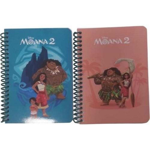 Moana Bloknot Spiralli A6 80 Yp Çizgili 140400-17 (1 Adet)