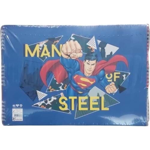 Keskin Color Resim Defteri Spiralli Superman 25x35 15 YP 300215-16