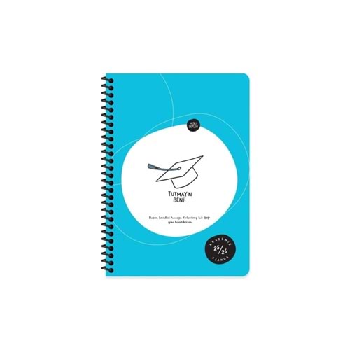 Hisli Şeyler A5 Akademik Ajanda Tutmayın Beni 600091-99