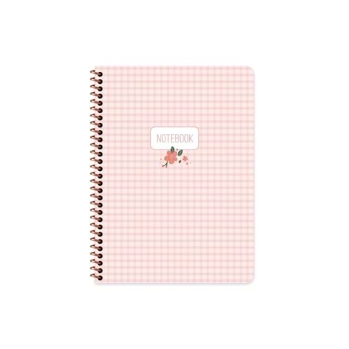 Keskin Color Spiralli Sert Kapak Defter Pötikare 16,5x22,5 120 Yp Çizgisiz