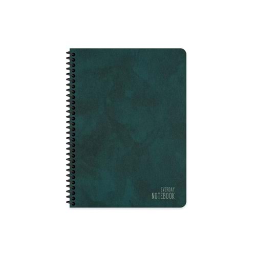 Keskin Color Spiralli Sert Kapak Defter Alfa 16,5x22,5 120 Yp Çizgili