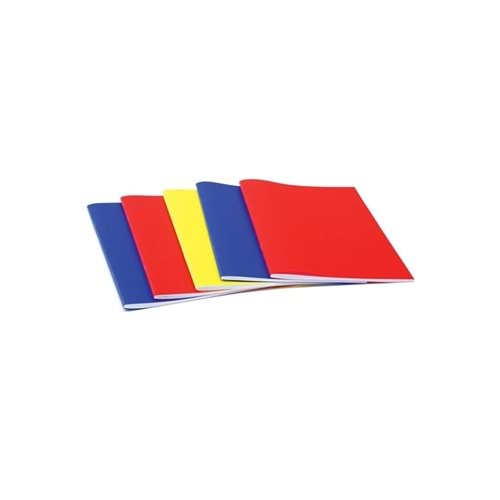 Komeks Dikişli Defter Plastik Kapak Çizgisiz 60 Yaprak A4 60/0 (1 Adet)