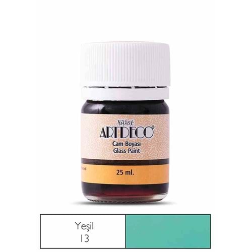 Artdeco Cam Boyası 25 Ml Öğrenci Tipi 13 Yeşil (1 Adet)