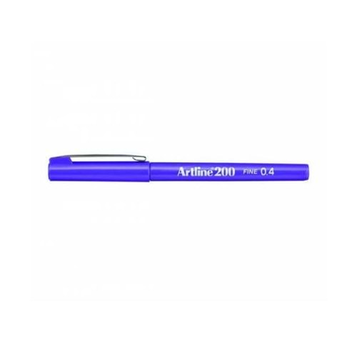 Artline Fineliner 0.4 MM Mor EK-200N