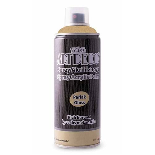 Artdeco Akrilik Sprey Boya 400 Ml Krom Altın Y-400-995