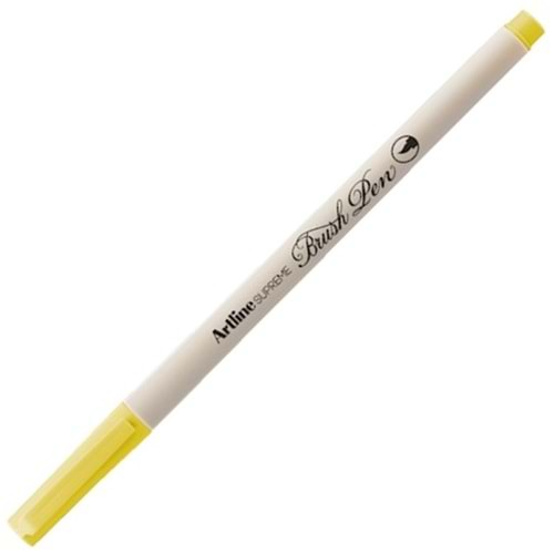 Artline Supreme Brush Uçlu Kalem Fosforlu Sarı EPFS-F