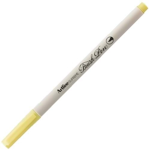 Artline Supreme Brush Uçlu Kalem Açık Sarı EPFS-F