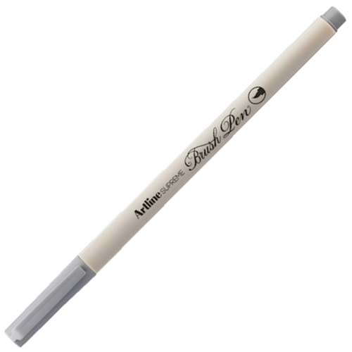 Artline Supreme Brush Uçlu Kalem Pastel Gri EPFS-F