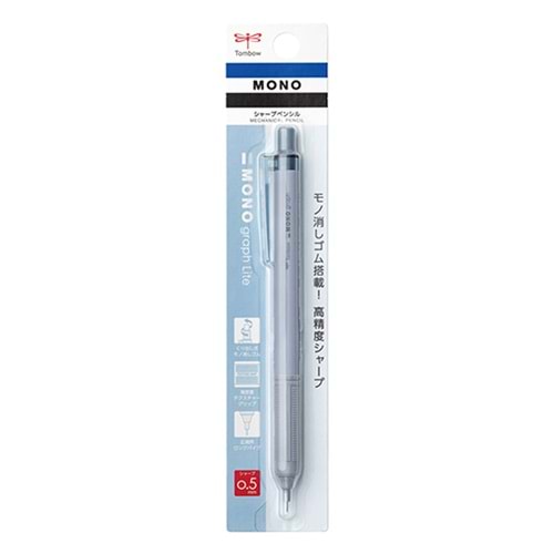 Tombow Mono Graph M.k.kalem 0,5mm (1ad) Gri Mavi