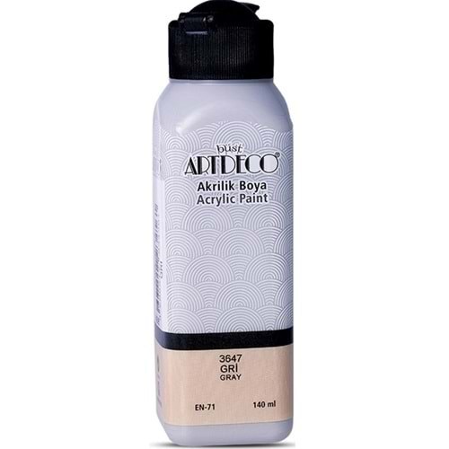 Artdeco Akrilik Boya 140 ML Gri 070R-3647