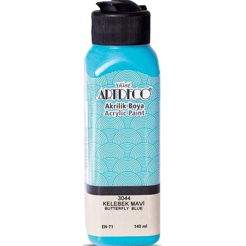 Artdeco Akrilik Boya 140 ML Kelebek Mavi 070R-3044