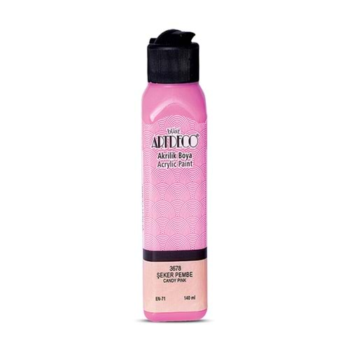 Artdeco Akrilik Boya 140 ML Şeker Pembe 070R-3678