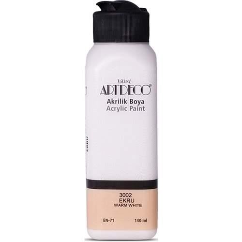 Artdeco Akrilik Boya 140 ML Ekru Y-070R-3002