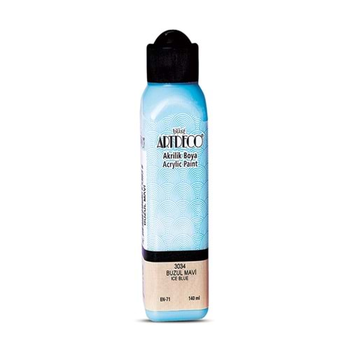 Artdeco Akrilik Boya 140 ML Buzul Mavi 070R-3034